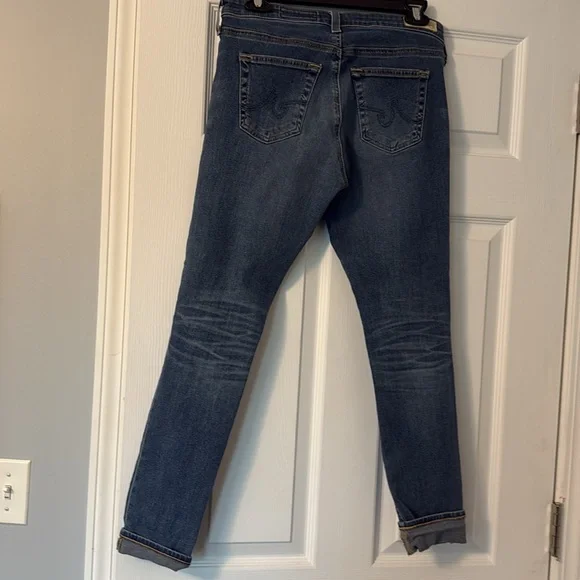 AG Denim Super Skinny Legging distressed 29 - Picture 4 of 9